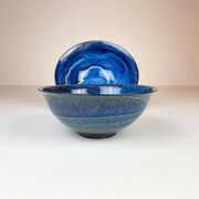 Bol en céramique scandinave moderniste de Carl-Harry Stålhane Design Huset, Suède