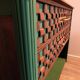 Vintage solid wood chest of drawers - unique handcrafted creation.