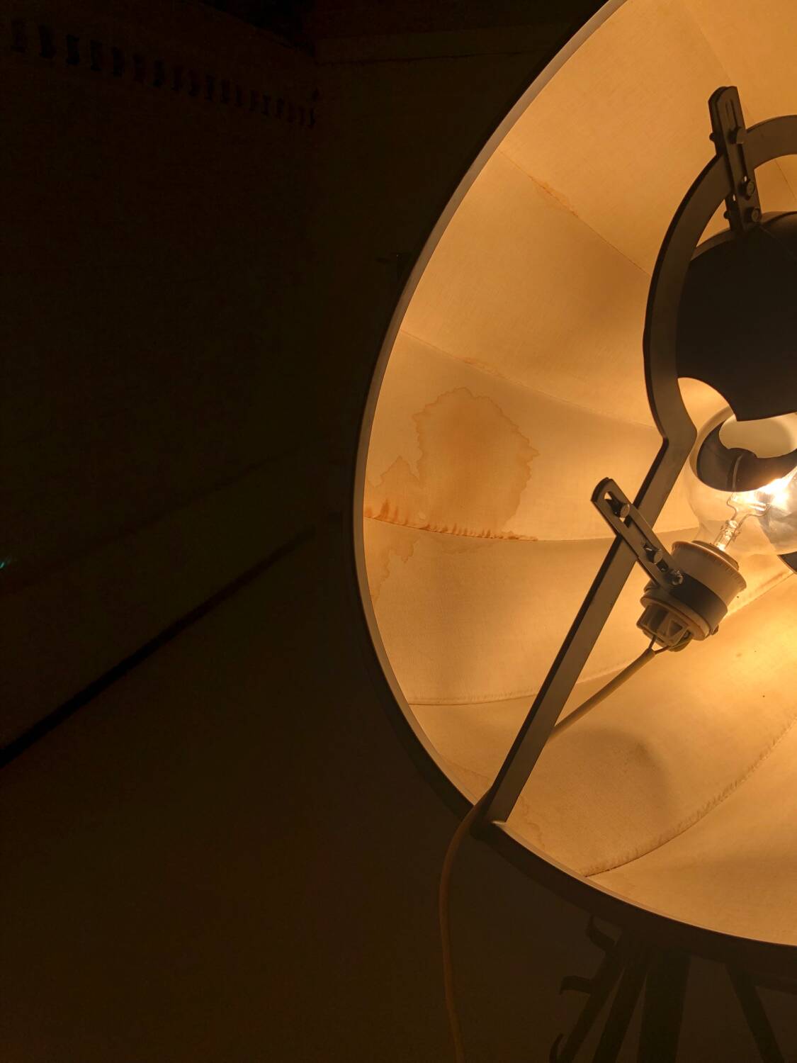 Mariano Fortuny / Pallucco floor lamp, Écart International edition 1990