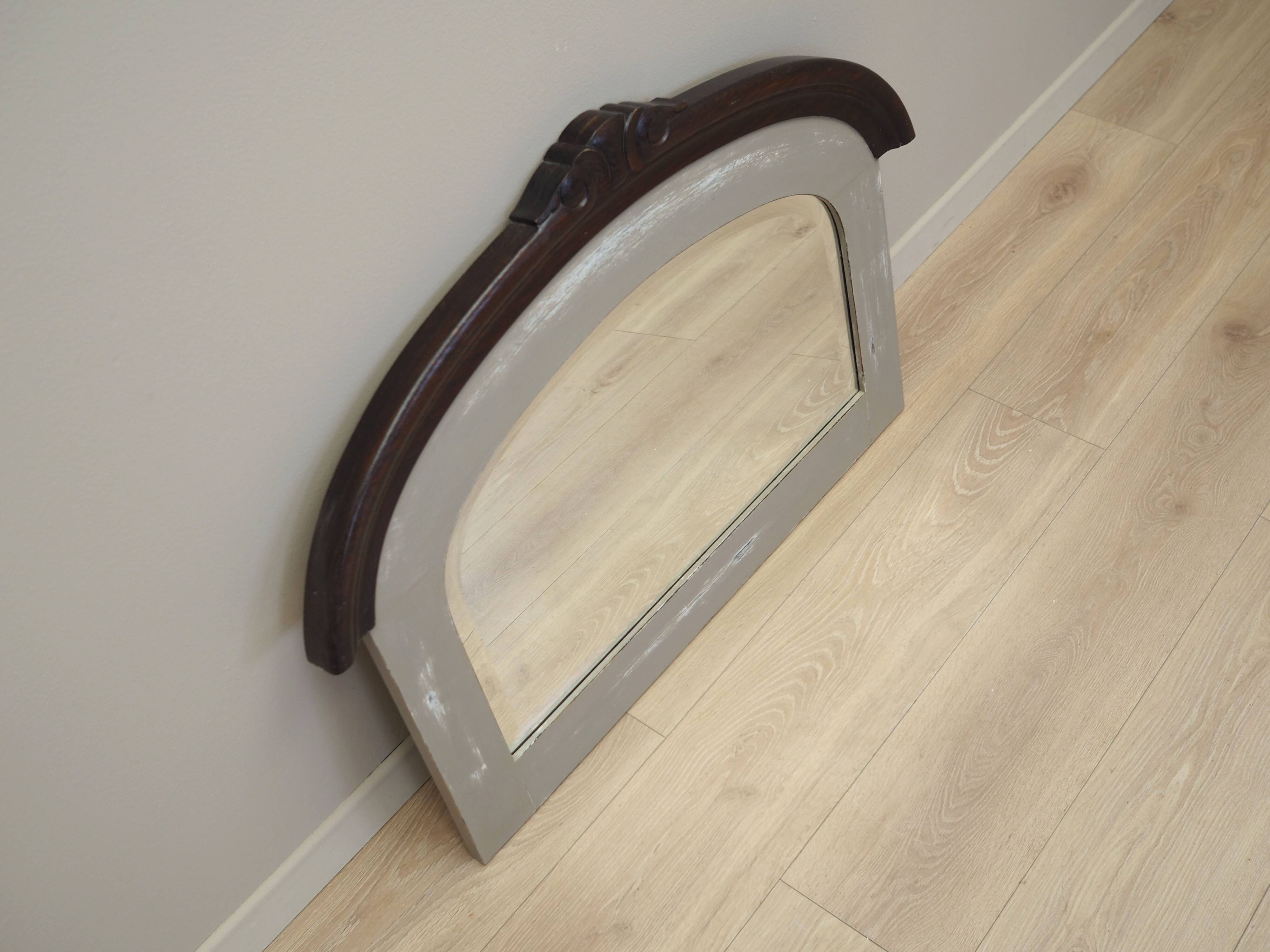 Mirror in oak frame, Danish design, 1960s, production: Denmark