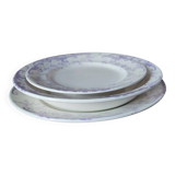 5 Longwy earthenware serving dishes