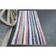 Vintage Turkish Oushak Handmade Wool Cotton Blue Area Rug 86x175