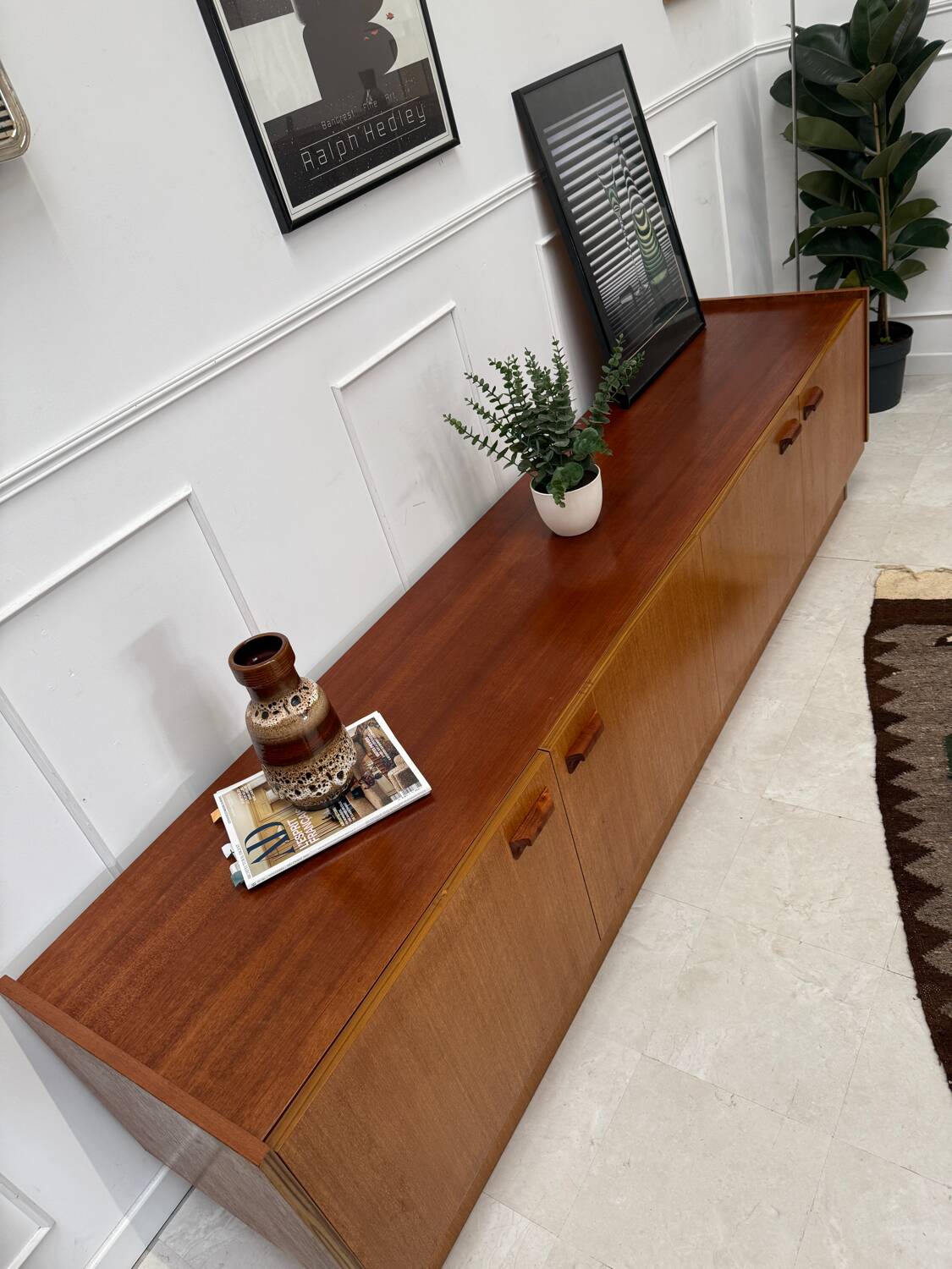 Vintage Scandinavian sideboard