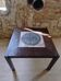Wood and ceramic coffee table