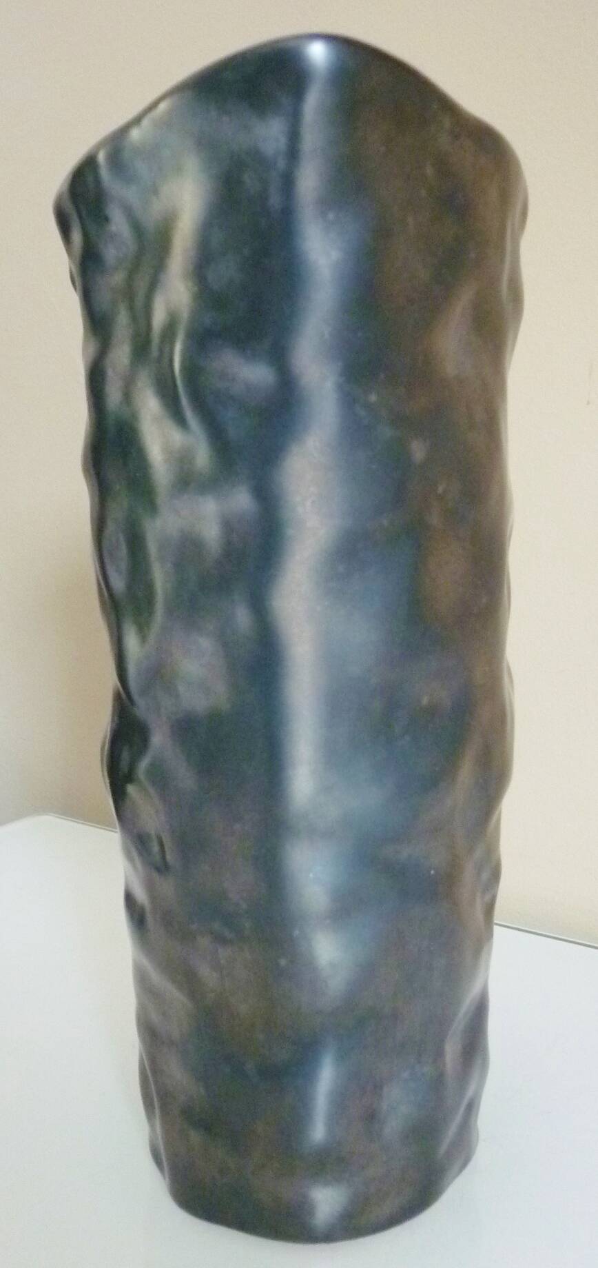 Glazed ceramic pitcher, design from the 50s/60s, signed "La Poterie Perigordine"