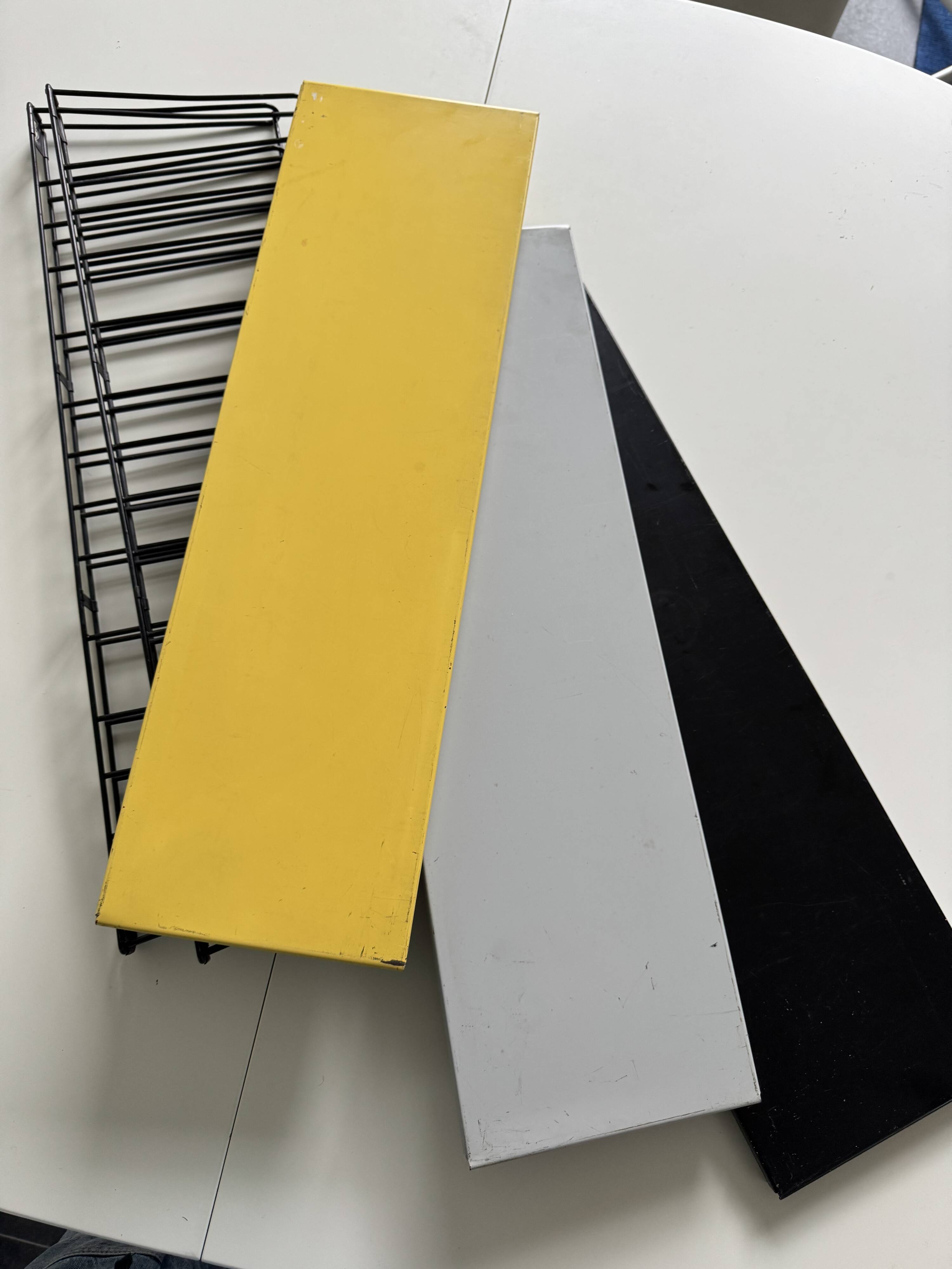 Set of Tomado Metal Shelves