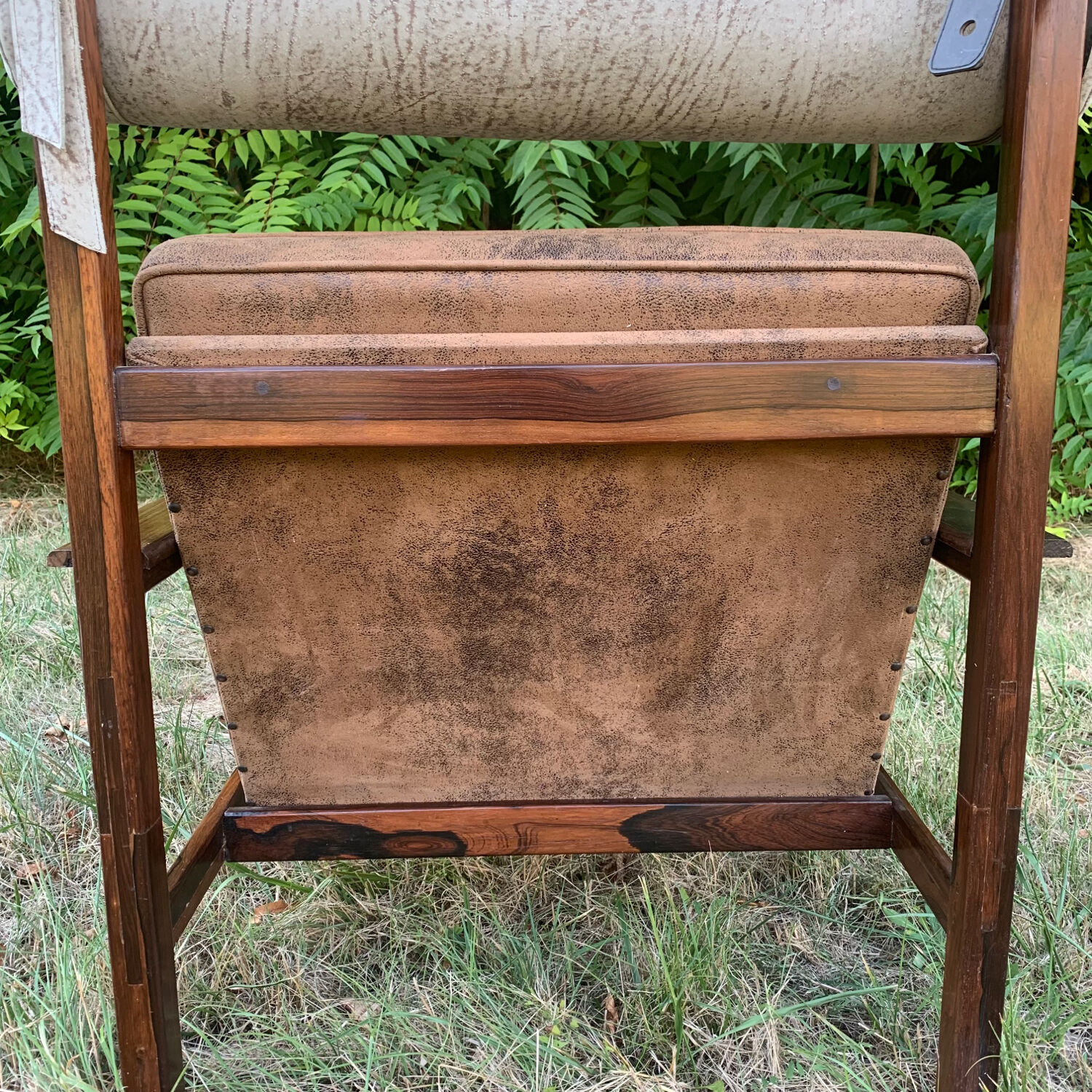 Brazilian rosewood armchair from the 60s, Tônico