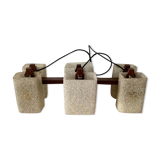 Scandinavian teak chandelier