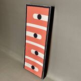 Pair of large “Scandinavian Design” decorations.