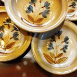 5 hollow plates Grès du Marais