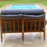 2-seater sofa year 1960 by Eric Merthen for Ire Møbler, Sweden 196