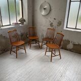 4 Scandinavian chairs Sweden Stolfabrik