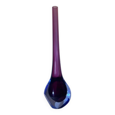 Murano sommerso vase soliflore 27 cm