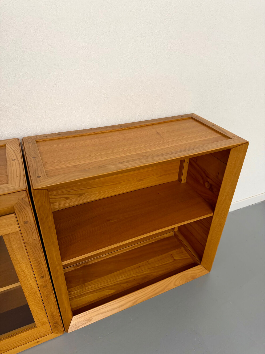 Ensemble modulable enfilade Ateliers Chauvin bois massif  design 70