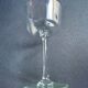 6 wine glasses light blown crystal
