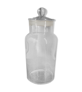 Ancien bocal d’épicerie h28.5 cm
