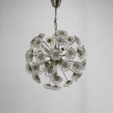 Dandelion chandelier by Preciosa, 1970s