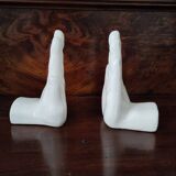 Ceramic bookends