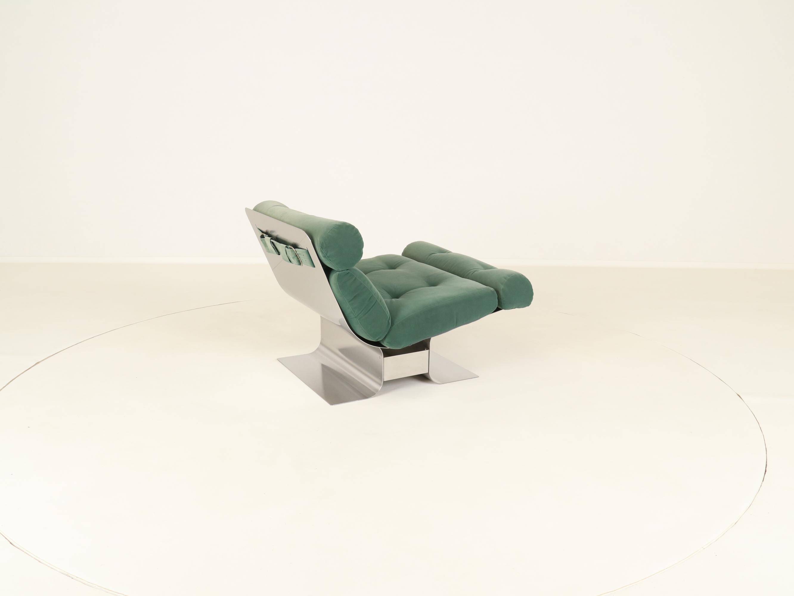 Rare Lounge Chair by François Monnet for Kappa, France, 1970s