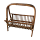 Rattan magazine holder