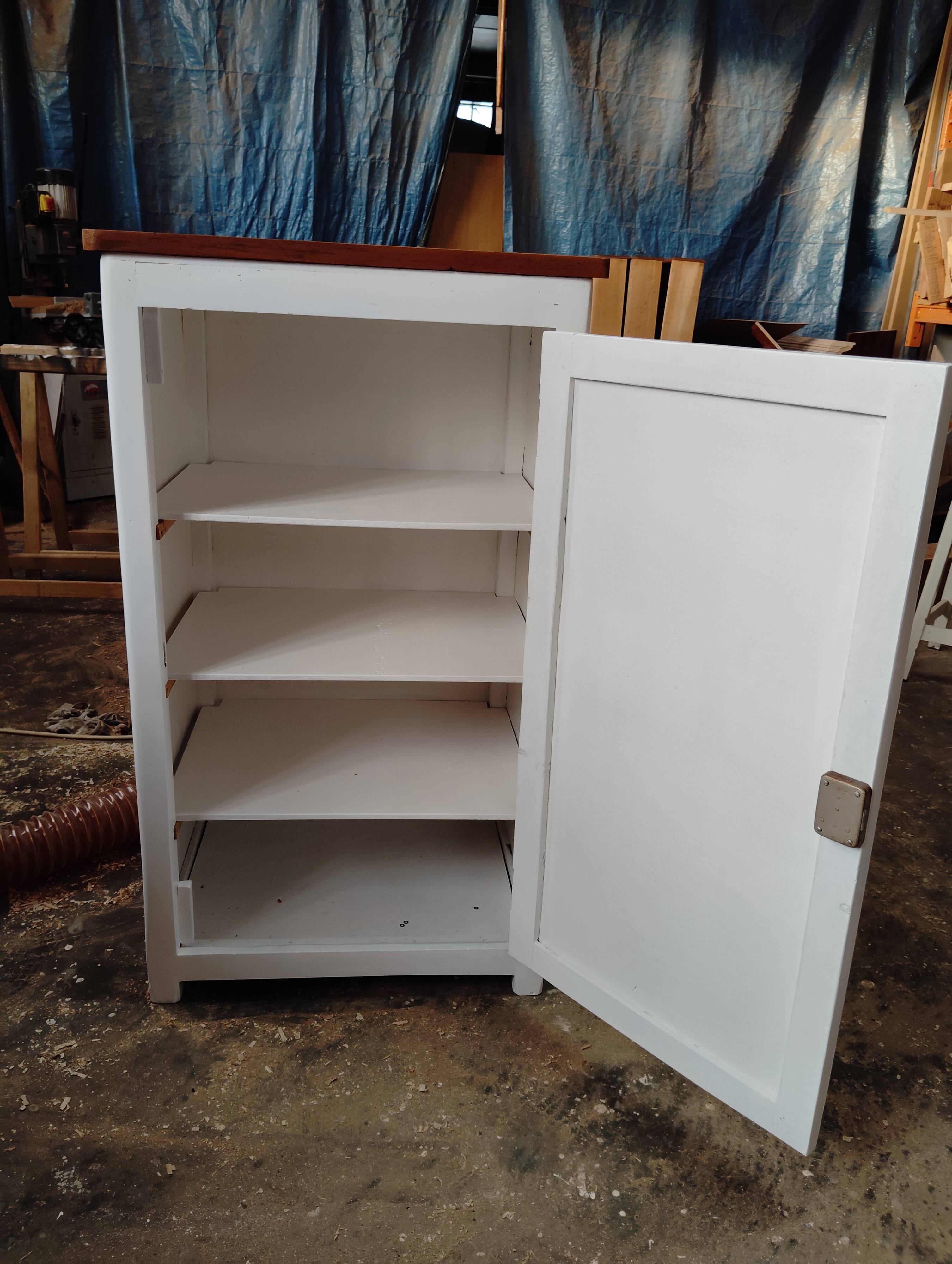 Old "Parisian" jam cupboard with 1 door