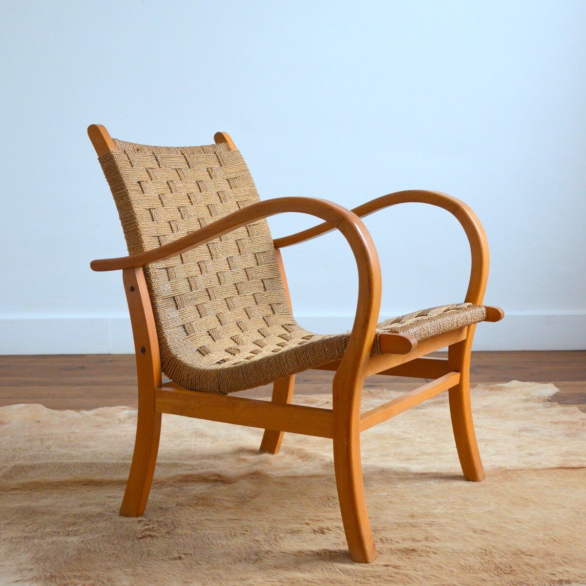 Fauteuil Bauhaus par Erich Dieckmann Art Déco 1920 / 1930s