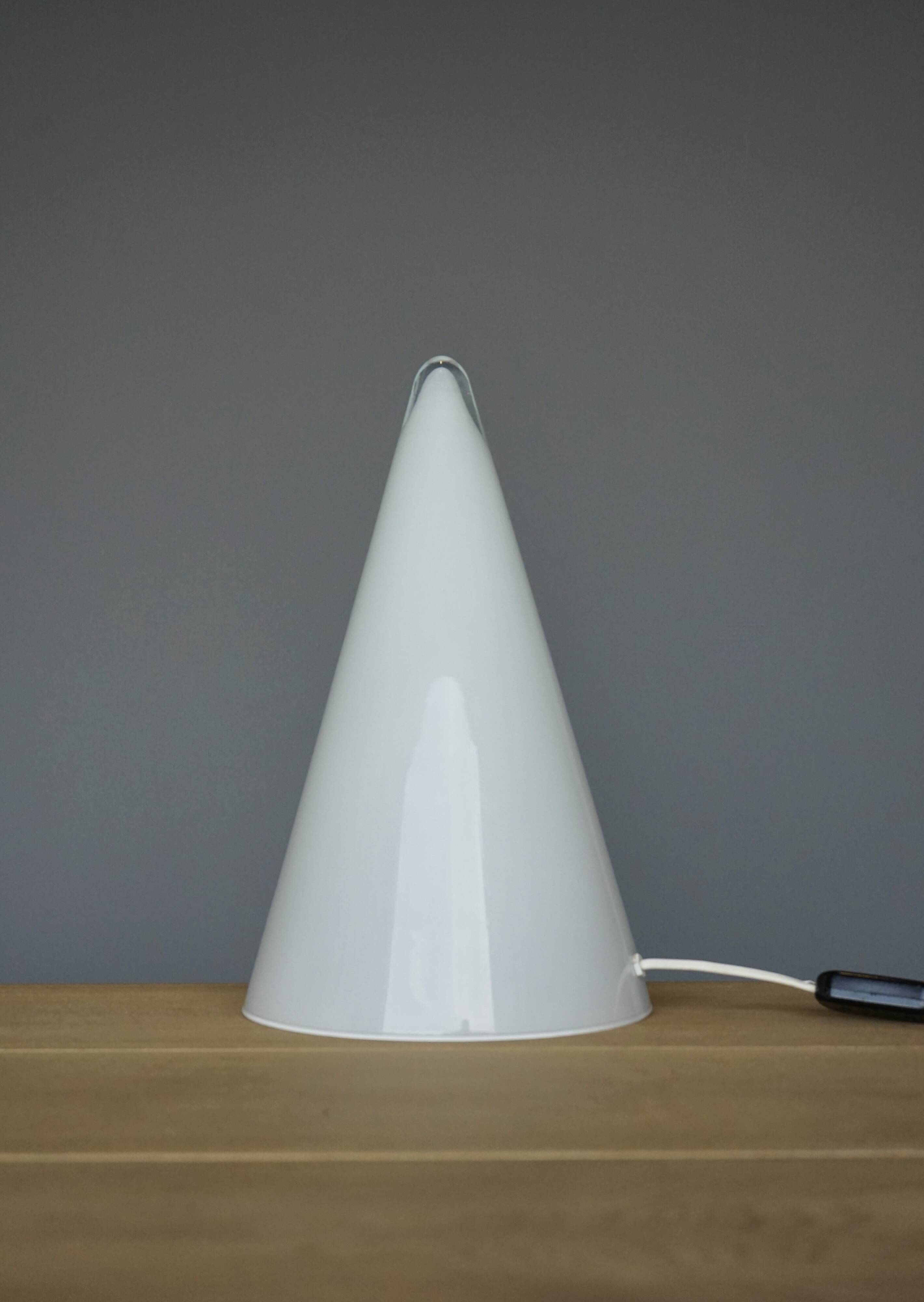 Lampe de table SCE en verre tipi XXL 37 cm