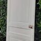 Communication door h221xl90cm old paneled, molded, interior