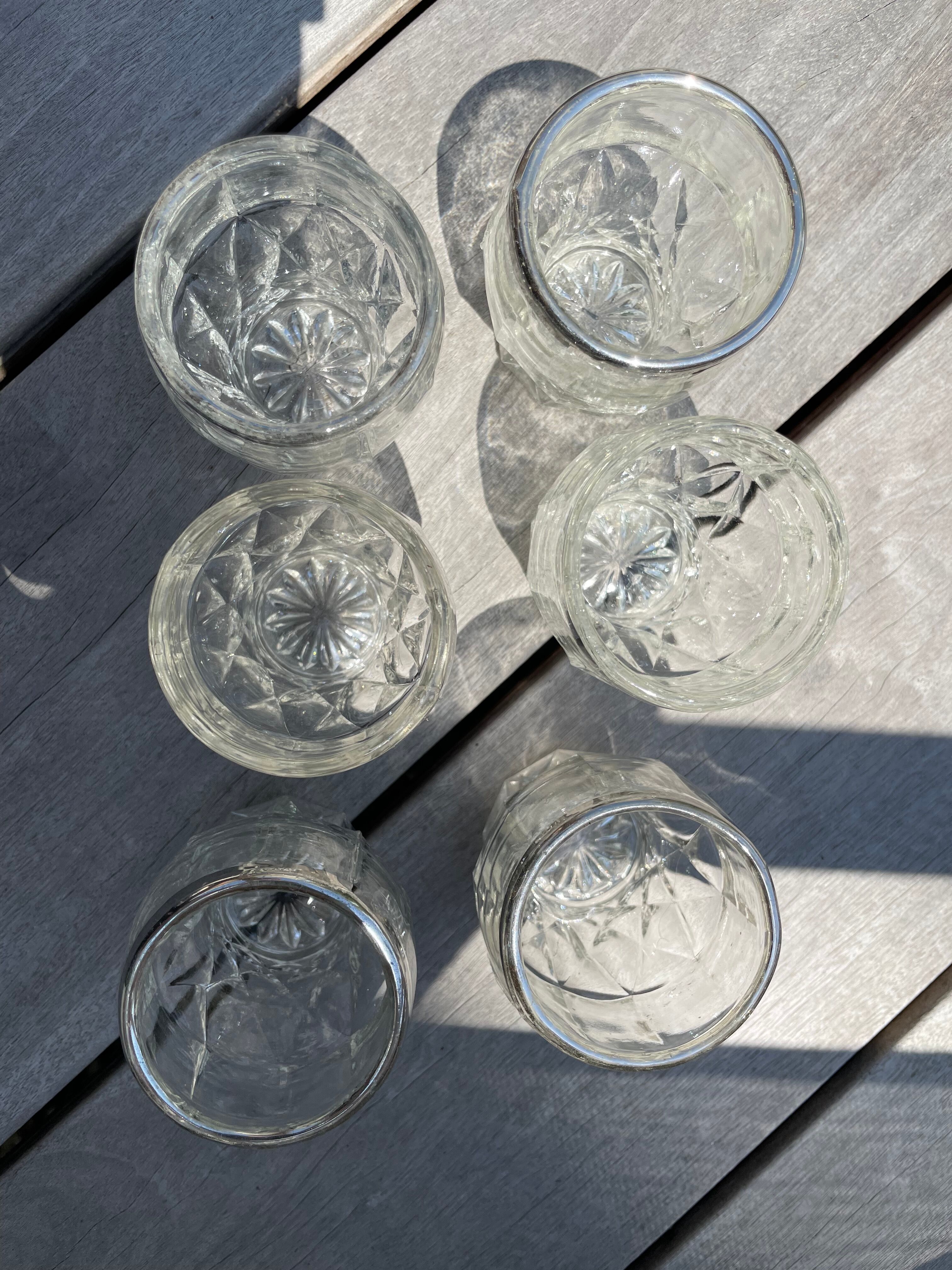 Set of 6 whiskey glasses