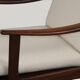 Scandinavian lounge chair in solid teak, 1960s
