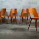 Suite de 4 chaises 515 par Oswald Haerdtl pour TON