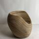 Pencil reed rattan bamboo egg pod chair
