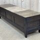 Banc coffre breton XIXème en orme et châtaignier