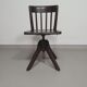 Chaise de bureau américaine. Hauteur réglable 45/56 cm. Marque Rüegg Naegeli (Suisse).