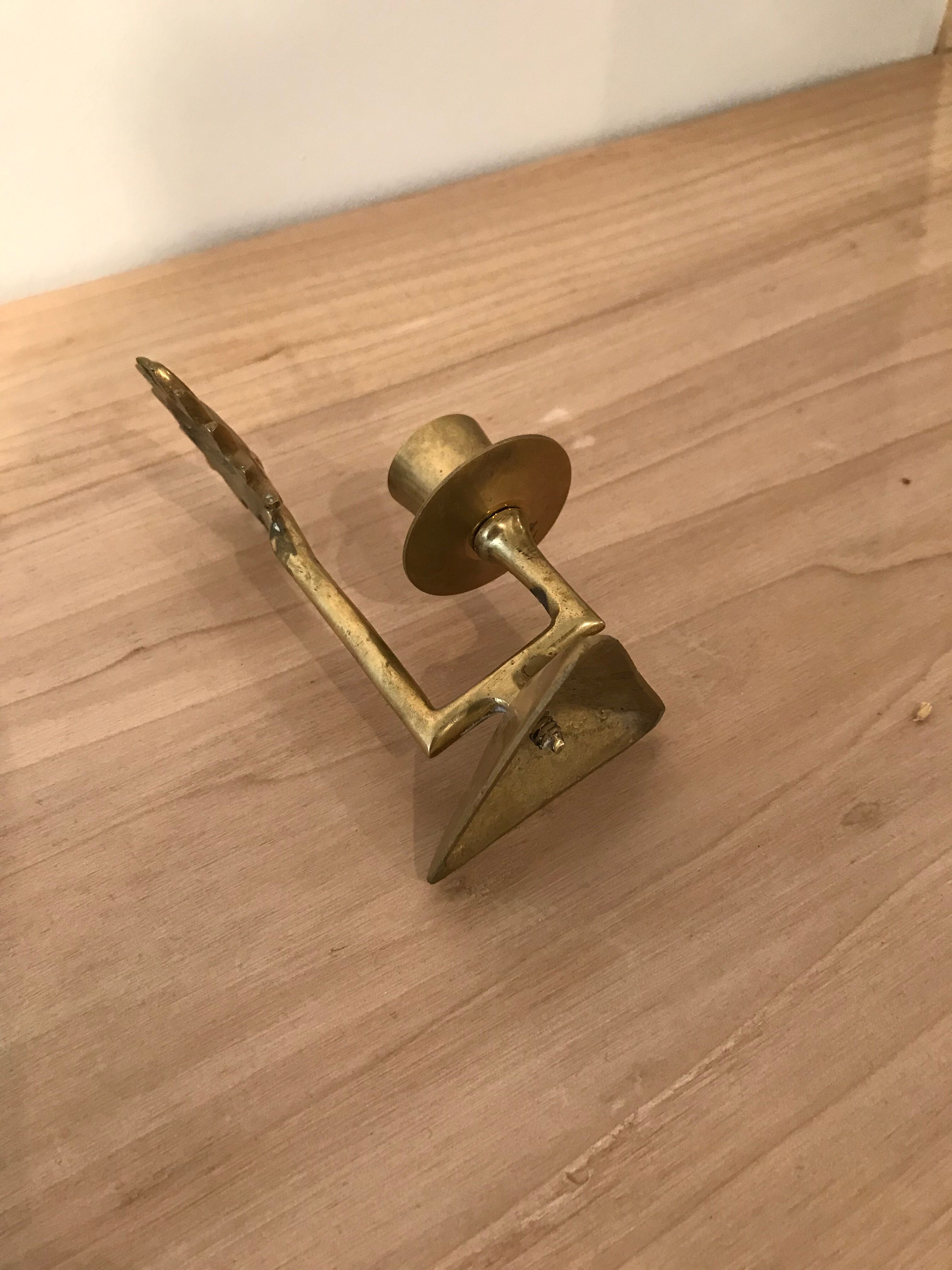 Moon and sun bougeoirs