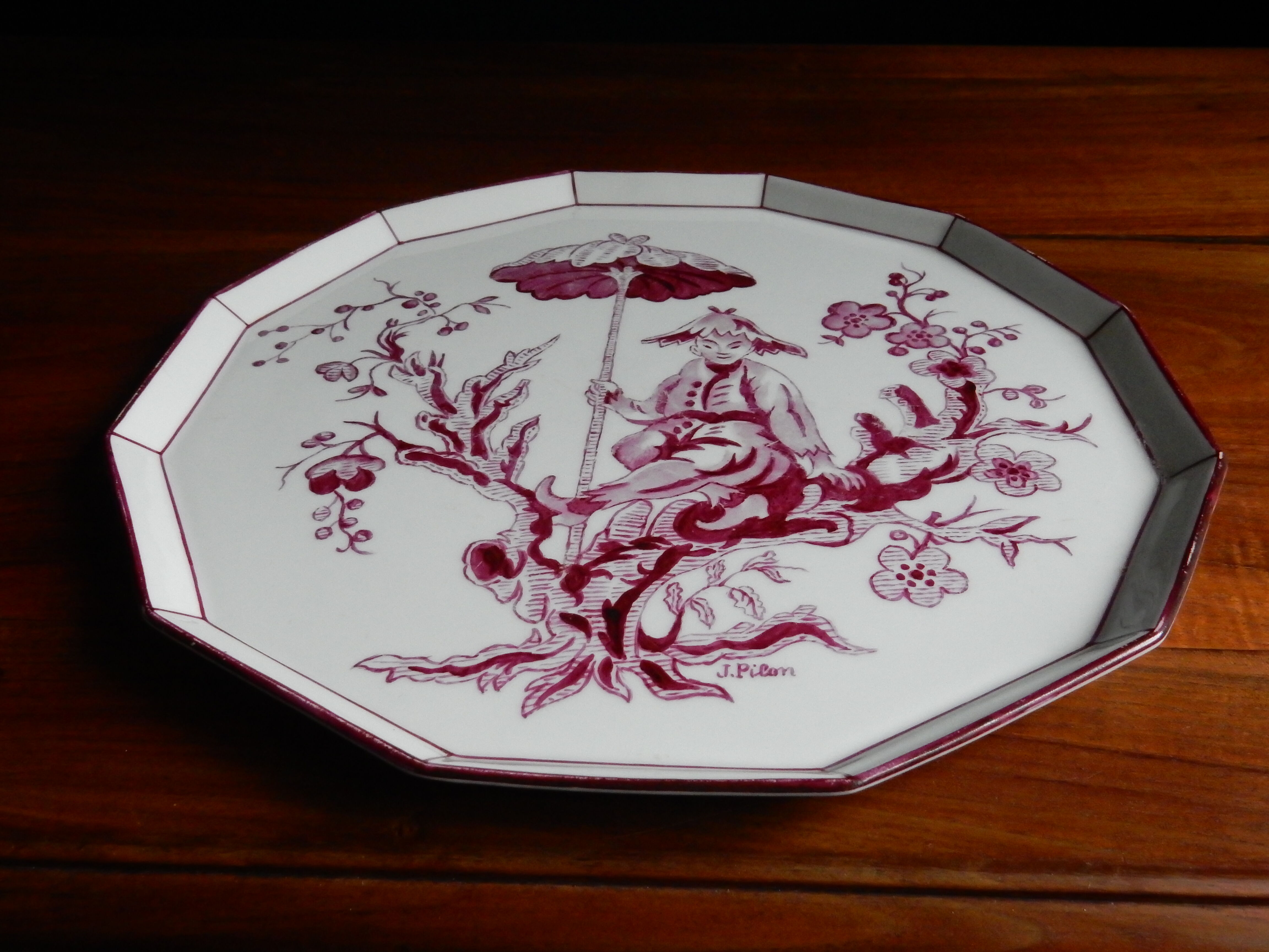 Limoges pie dish