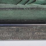 Paire de grands serre-livres Ecureuils Max Le Verrier