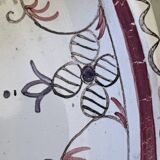 Ceramic hand candle holder with Moustiers decor