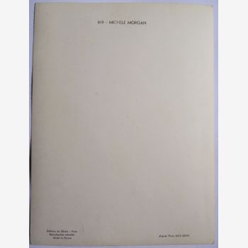 Original photograph of " Michèle Morgan " 1960's