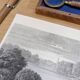 Hyde Park, London, printed illustration from 1879.