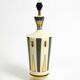 Large ceramic table lamp with Egyptian motifs by Nicolas Blandin, Paris