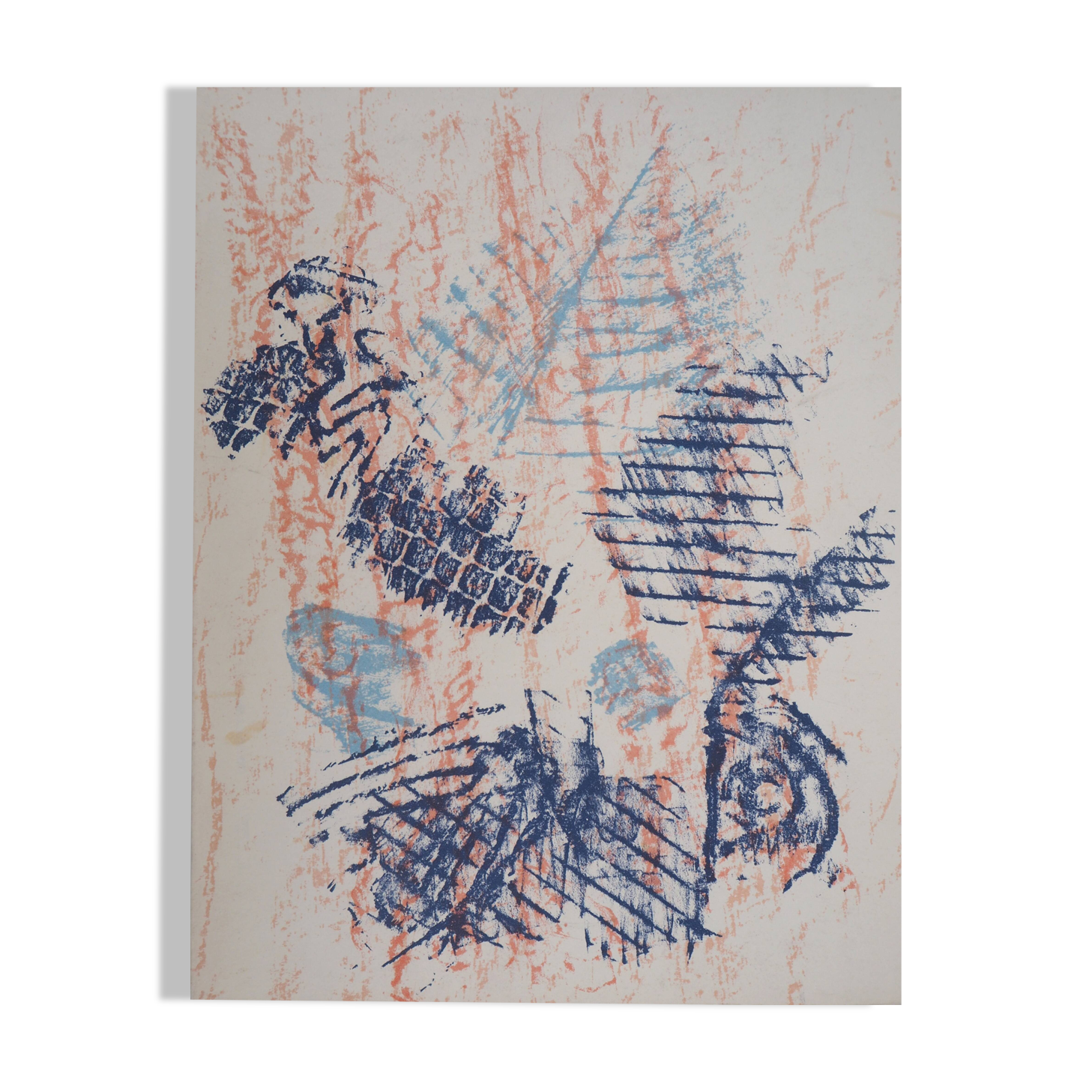 Max ernst : homage à l'automne - lithographie originale
