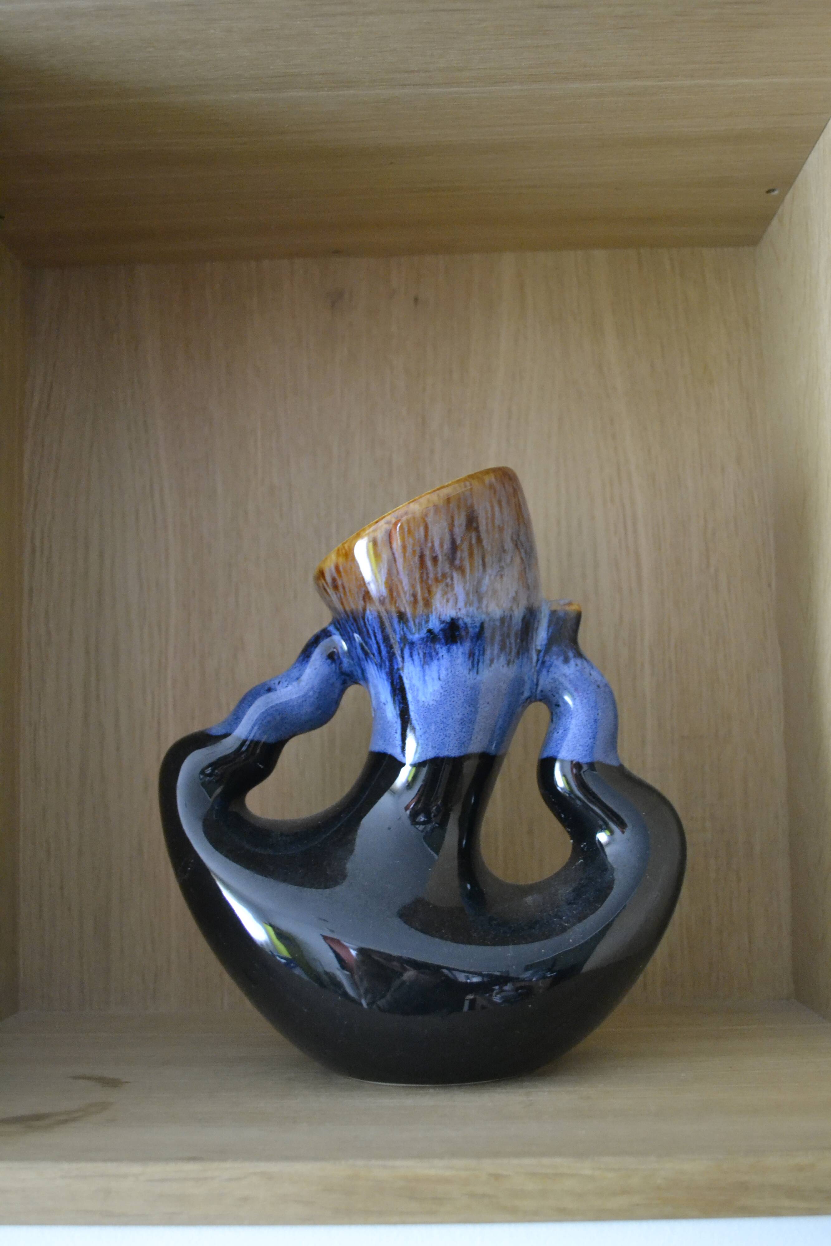 Valauris asymmetrical vase