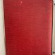 Vintage mirror 1960 triptych barber red brick - 30 x 77 cm