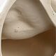 Large white glazed ceramic greyhound – signed – 92 cm