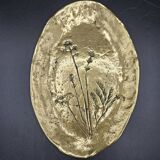 Empty Bronze Pocket Floral Decor