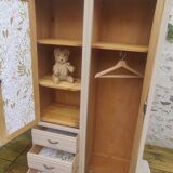 Beige art deco wardrobe