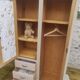 Beige art deco wardrobe