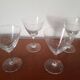 Set of 4 star-engraved glasses from the 50s