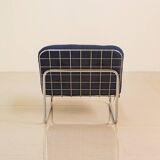 Pair of blue "666" armchairs by Kho Liang for Artifort 70's